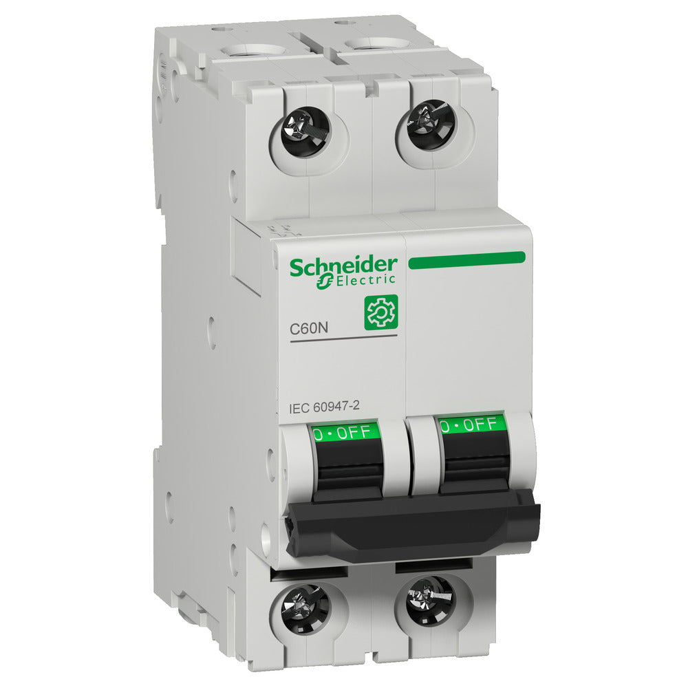 Schneider Electric C60N 2P 2A Aardlekschakelaar 10kA - M9F11202