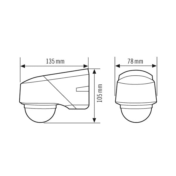 ESYLUX Bewegingsschakelaar (Compleet) - EM10015212