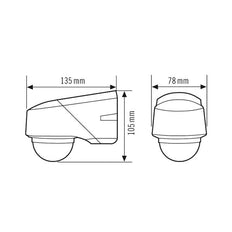 ESYLUX Bewegingsschakelaar (Compleet) - EM10015519