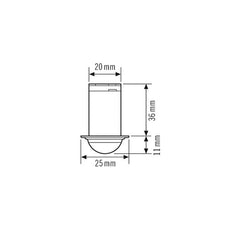 ESYLUX Compacte Mini Bewegingsschakelaar (Compleet) - EP10425851