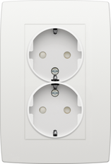 Niko originele Wandcontactdoos (WCD schakelmateriaal) - 101-67835