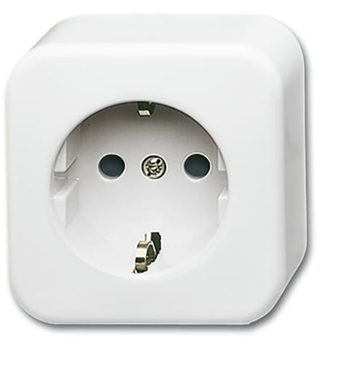 ABB Busch-Jaeger Opbouw Standaard Wandcontactdoos (WCD-schakelaar) - 2CKA002041A0173
