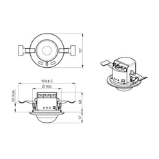 BEG Luxomat Bewegingsschakelaar (Compleet) - 92591