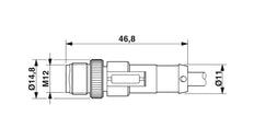 Phoenix Contact Sensor/Actor Kabel Met Aansluiting - 1408750
