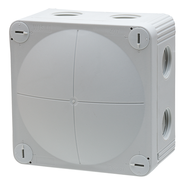 Wiska CombI Opbouw wand-/plafonddoos - 10105969 [2 stuks]