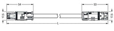 Wago Patchkabel voor Bouwinstallatie - 774-9973/006-505