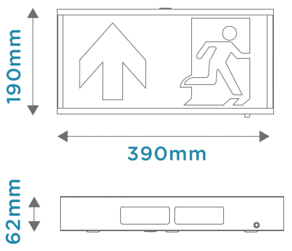 Megaman TEMPUS Noodverlichtingsarmatuur - MM11051