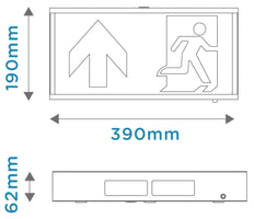 Megaman TEMPUS Noodverlichtingsarmatuur - MM11051