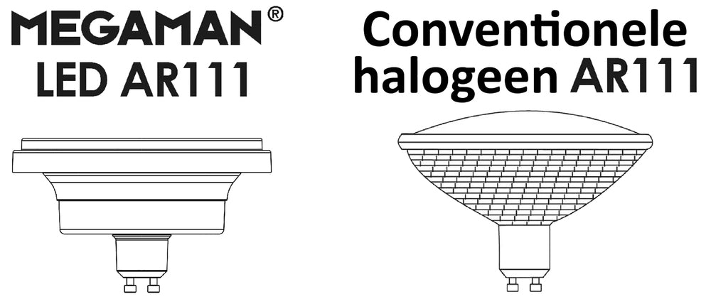 Megaman Dim naar warm LED lamp - MM09935