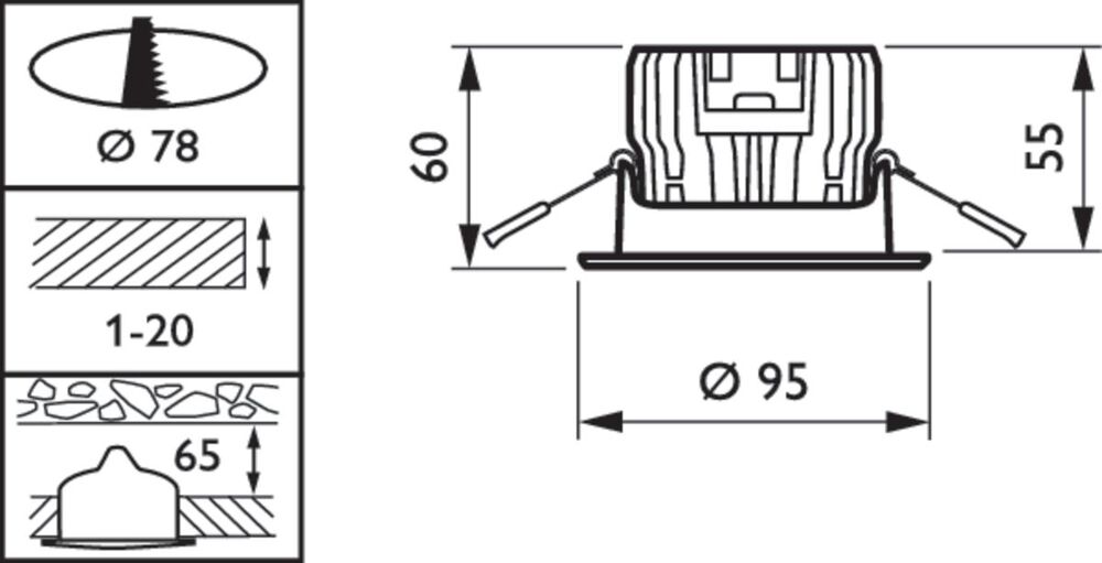 Philips Coreline Downlight/spotlight/floodlight - 38289699