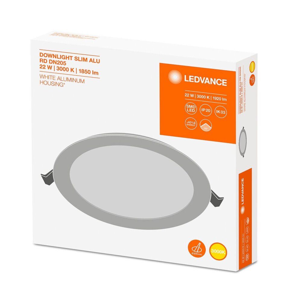 Ledvance Slim Downlight/Spotlight/Floodlight - 4058075064003