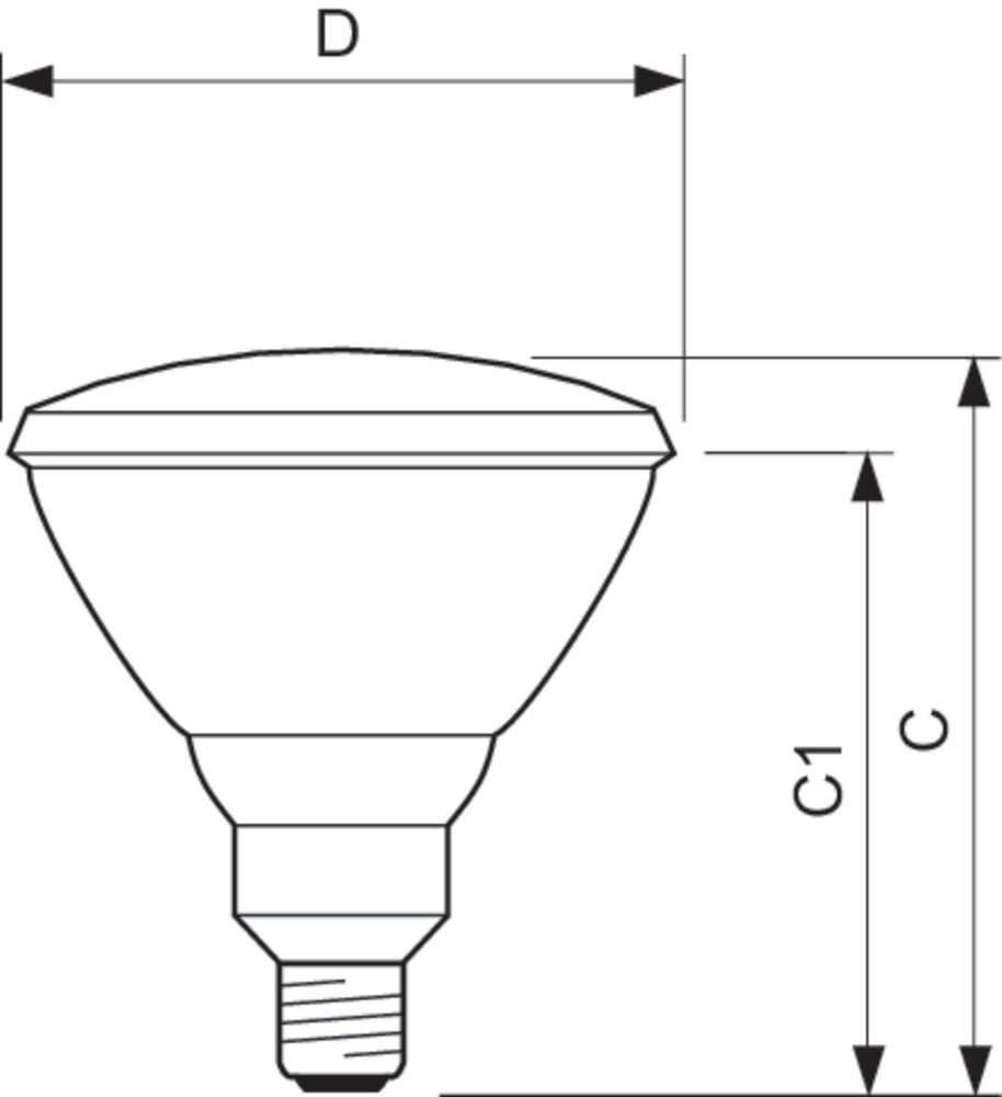 Philips Infraroodlamp met reflector - 11579915