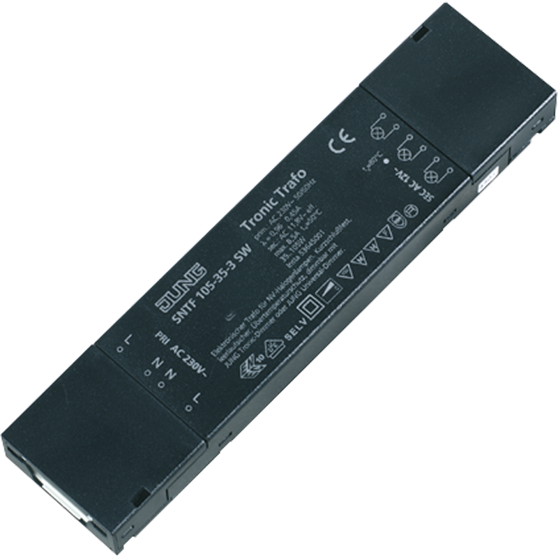 Jung Lichtmanagement Transformator Laagspanningslichtsysteem - SNTF105-35-3SW