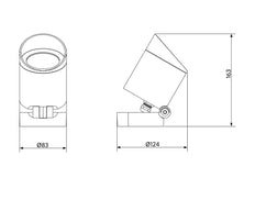 Opple Spot Projector Downlight/Spotlight/Floodlight - 709000027000