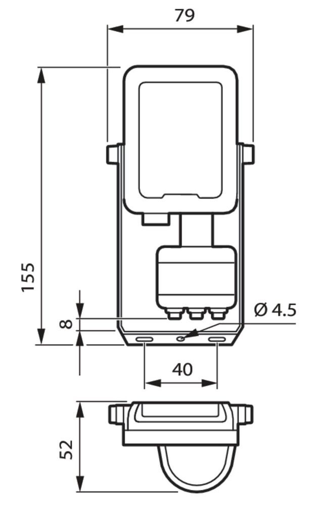 Philips Ledinaire Downlight, Spot - 53481099