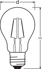 Osram Vintage 1906 LED lamp - 4058075293199