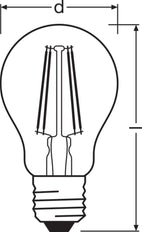 Osram Vintage 1906 LED lamp - 4058075293359
