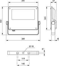 Philips Coreline Downlight/spotlight/floodlight - 45588000
