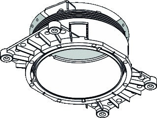 Delta Light Mech. Supply Housing Lighting Fixture - 15212 2000