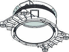 Delta Light Mech. Supply Housing Lighting Fixture - 15212 2000