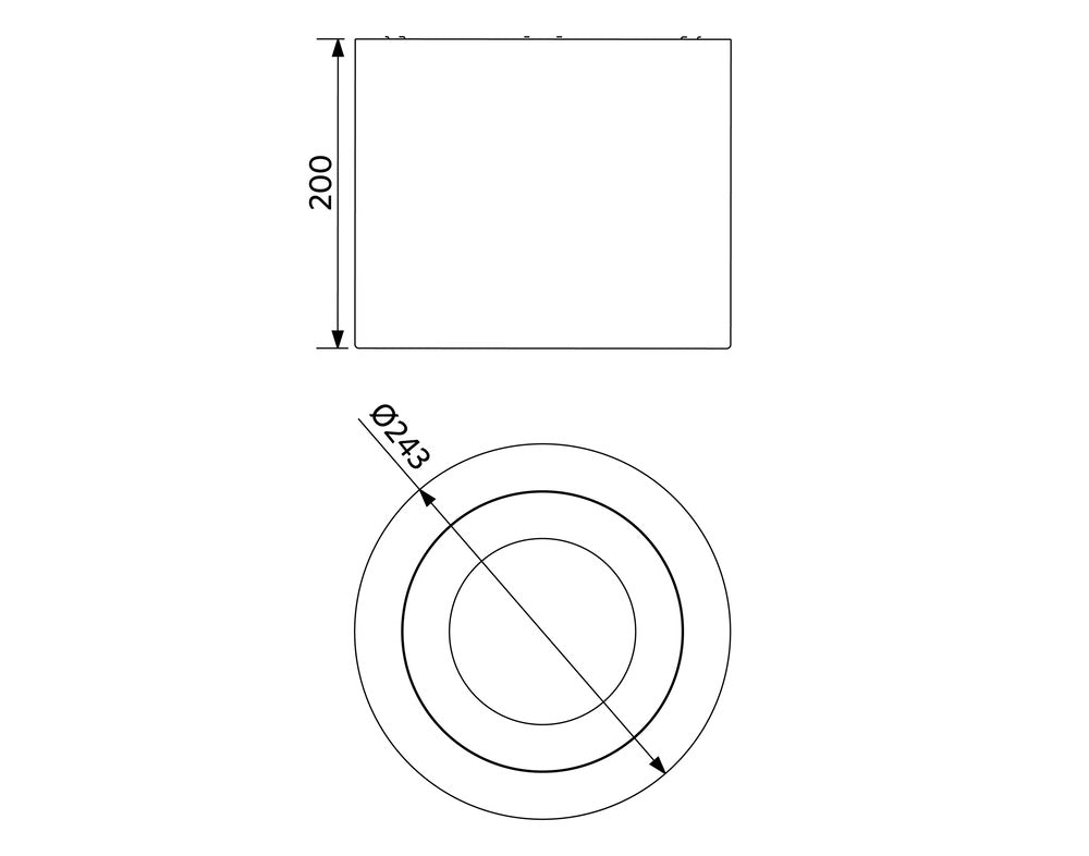 Opple LED Downlight Mechanische Toevoer Behuizing Verlichting - 140061243