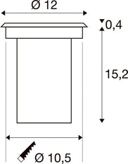 SLV Solast grond armatuur - 227680