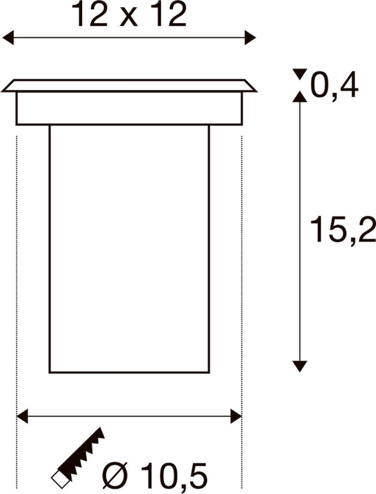 SLV Solast grond armatuur - 227684