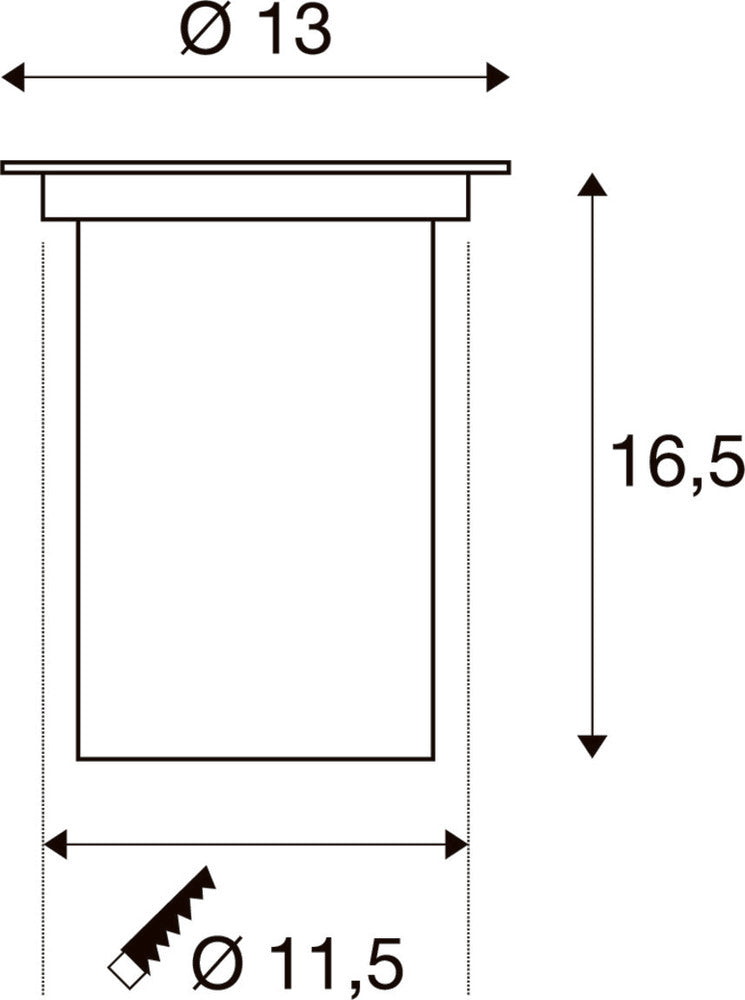 SLV Dasar Floor mounted luminaire - 229320