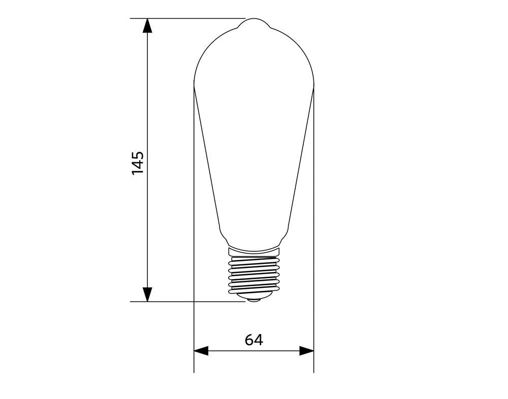 Opple LED-gloeidraadlamp - 500012000200