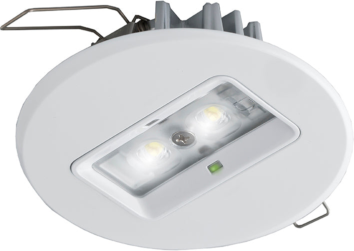 2W Zelfvoorzienende LED Nood Inbouw Downlight DALI - 7TCA091180R0302