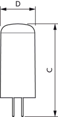 Philips LED-lamp - 76753200