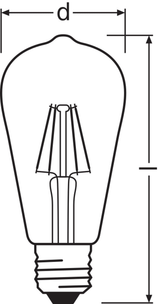 Osram Vintage 1906 LED lamp - 4052899962095