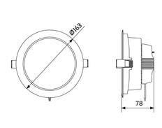 Opple LED Downlight, Spot, Schijnwerper - 140051477
