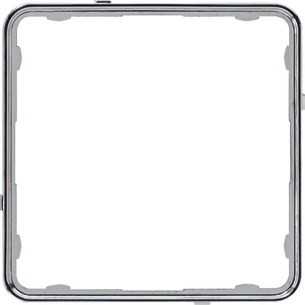 Jung CD Plus Afdekraam Glans Chroom - CDP81GCR