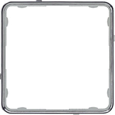 Jung CD Plus Afdekraam Glans Chroom - CDP81GCR