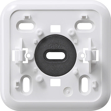 Gira Click-It enkele montageplaat zuiver wit - 008111 [5 stuks]