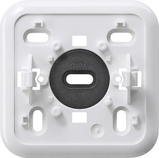 Gira Click-It enkele montageplaat zuiver wit - 008111 [5 stuks]