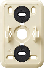 Gira Mounting Plate Click-It 2 Way Wall Socket Cream White - 008210 [5 pieces]