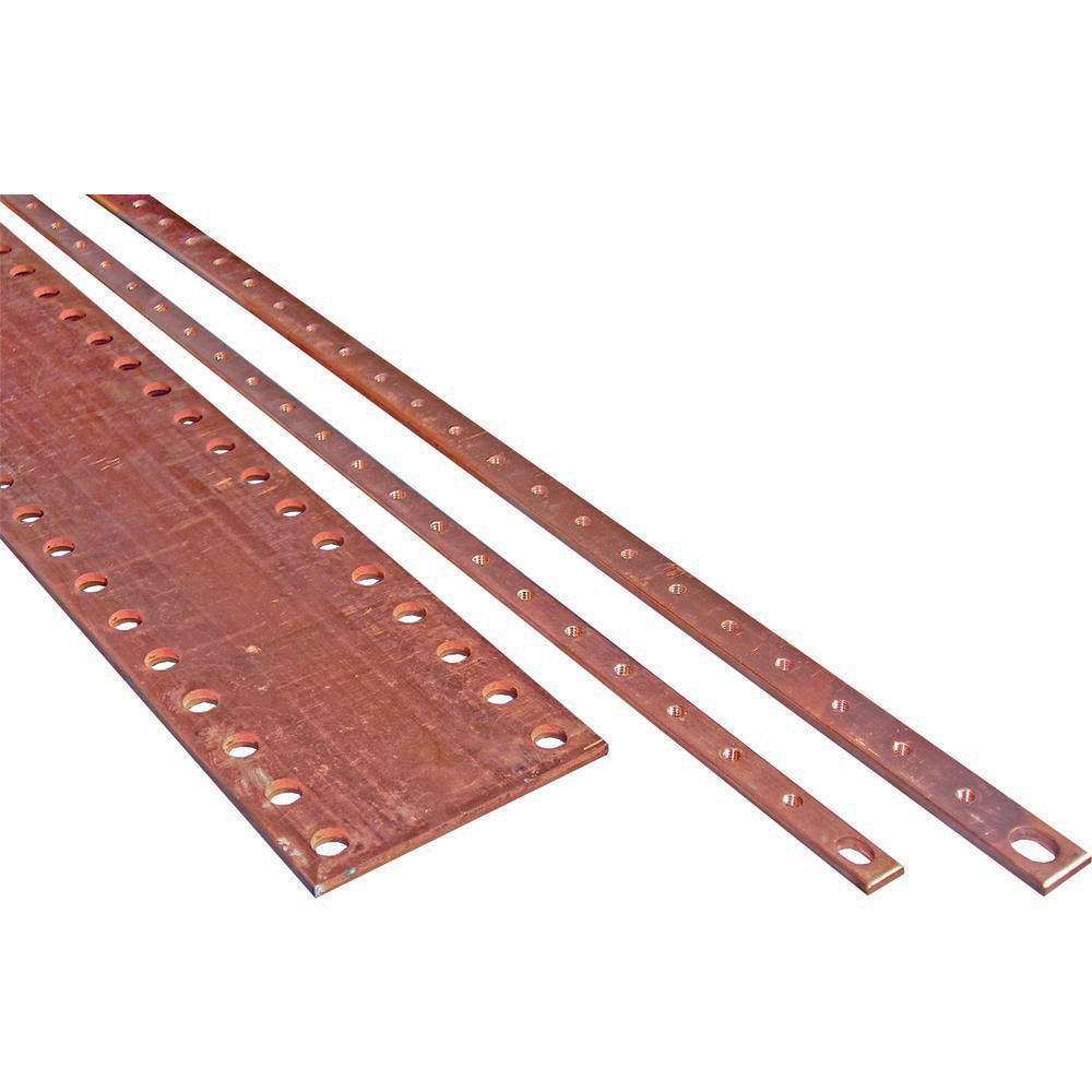 Eaton Copper Rail 20x5x2000 M6 274A Connection Rail - 289862 [4 Pieces]
