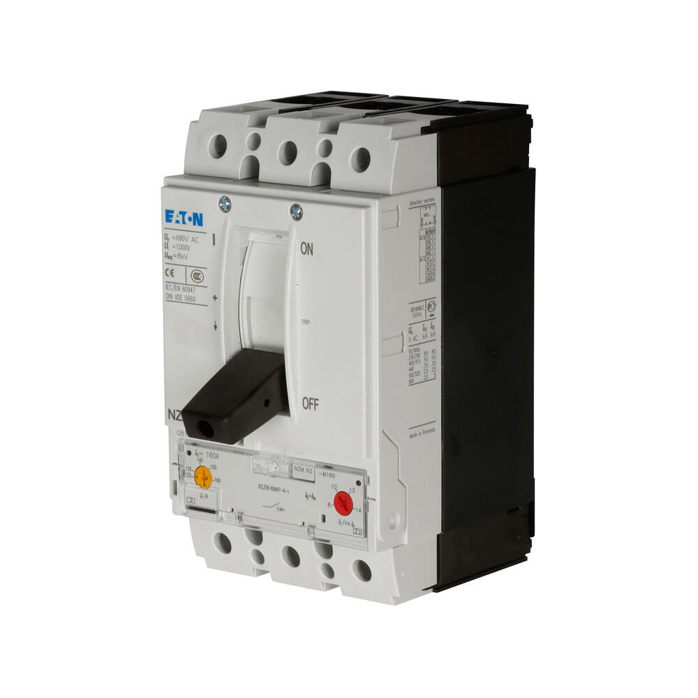 Eaton NZM2 Circuit Breaker 3P 200A 50KA Box Terminals UL IEC - 107795