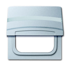 ABB Busch-Jaeger Adapterplaat Met Tekst IP44 Aluminium - 2CKA001710A3787