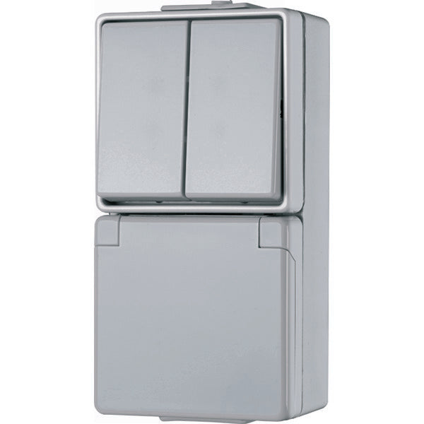 Jung WG600 Combination Series Switch With Socket - 675W