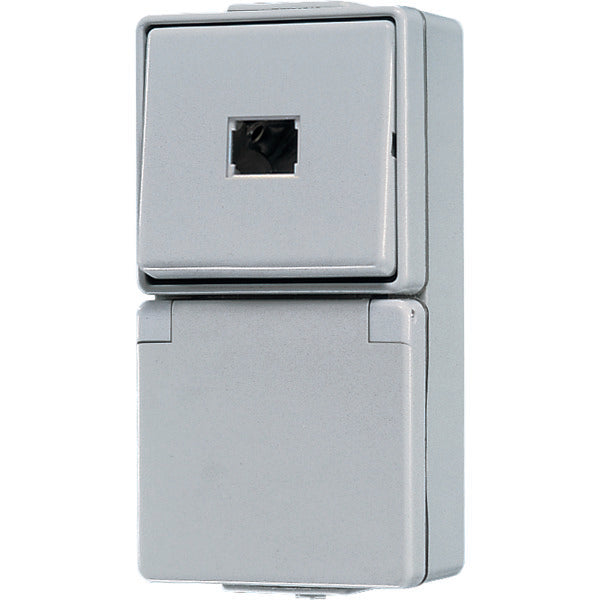 Jung Combination Wall Socket With Protective Contact - 671W