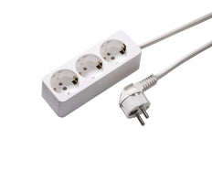 Martin Kaiser 3-Weg Desktop Verlengsnoer Met 1.5m Kabel - 538ZL/15W/KWS
