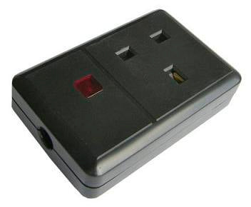 Ratio Electric UK Koppeling 13A Zwart - 70390