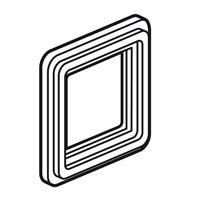 Legrand Soliroc Mozaïek Adapter 2 Module Zonder Afdekking - 077881
