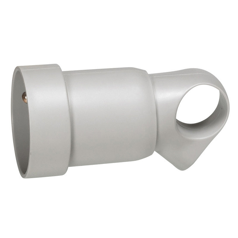 Legrand PA Grey Contrast Plug - 050425 [10 Pieces]