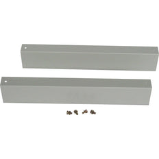 Eaton Side Plinth Panel For HxD 100x400mm Grey 2 Pieces - 114606