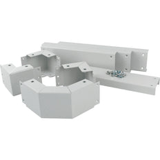 Eaton Plinth For Corner Section 200x400x400mm Grey - 116205