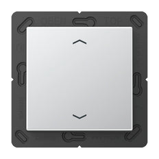 Jung EnOcean A500 Aluminium 2-Kanaals Radiografische Wandzender - ENOA590PAL